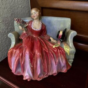 Retired Royal Doulton Bone China #HN1298 'Sweet and Twenty' Figurine